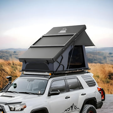 Cloud Camper 2-Person Quick Set-Up Car Roof-top tent (With Solar Panel Bracket)