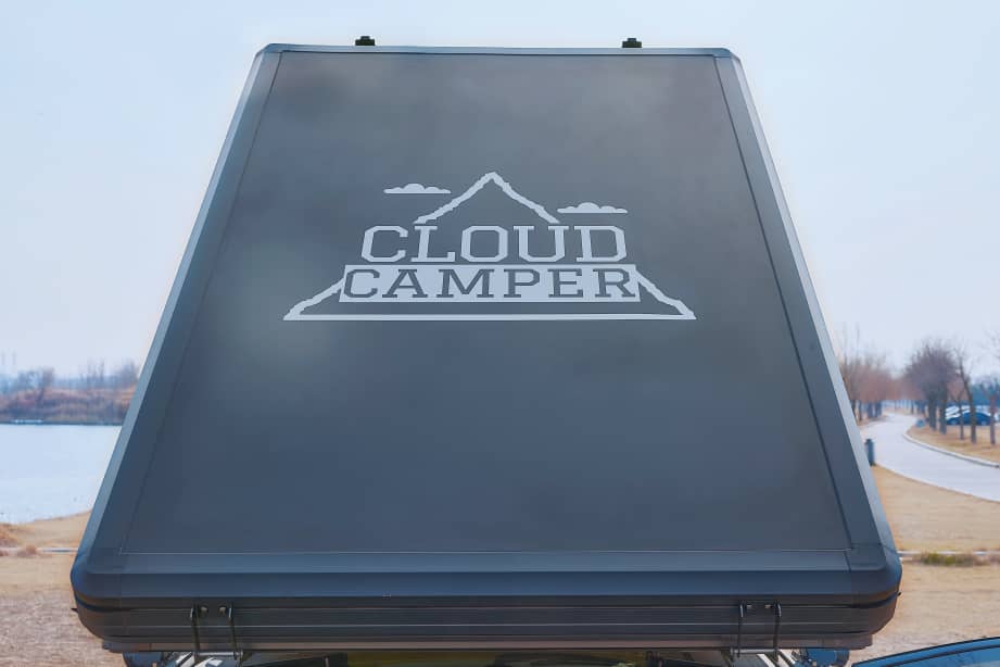 Cloud Camper X1 Spacious Aluminum Triangle Rooftop Tent for Two