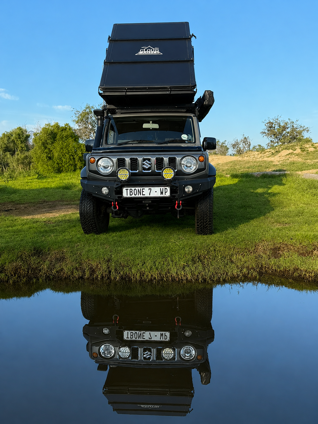 Ultra-Slim 9cm Rooftop Tent