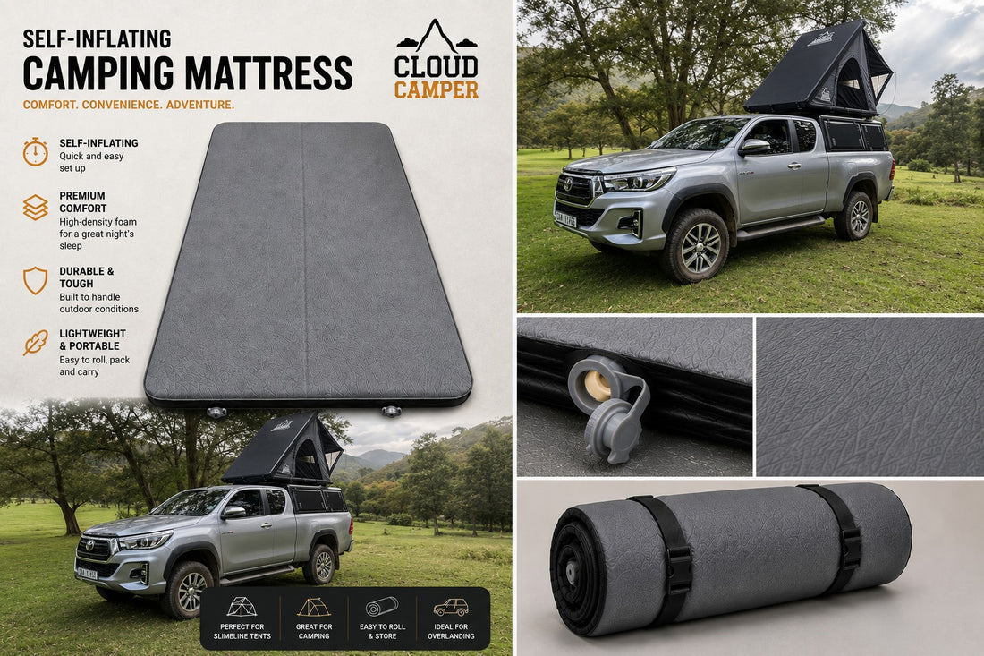Cloud Camper Camping Mattress lifestyle shot